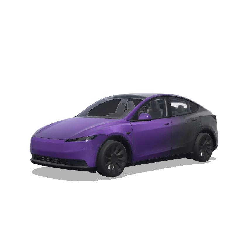 Tesla Model Y (2025+ Standard) custom wrap design