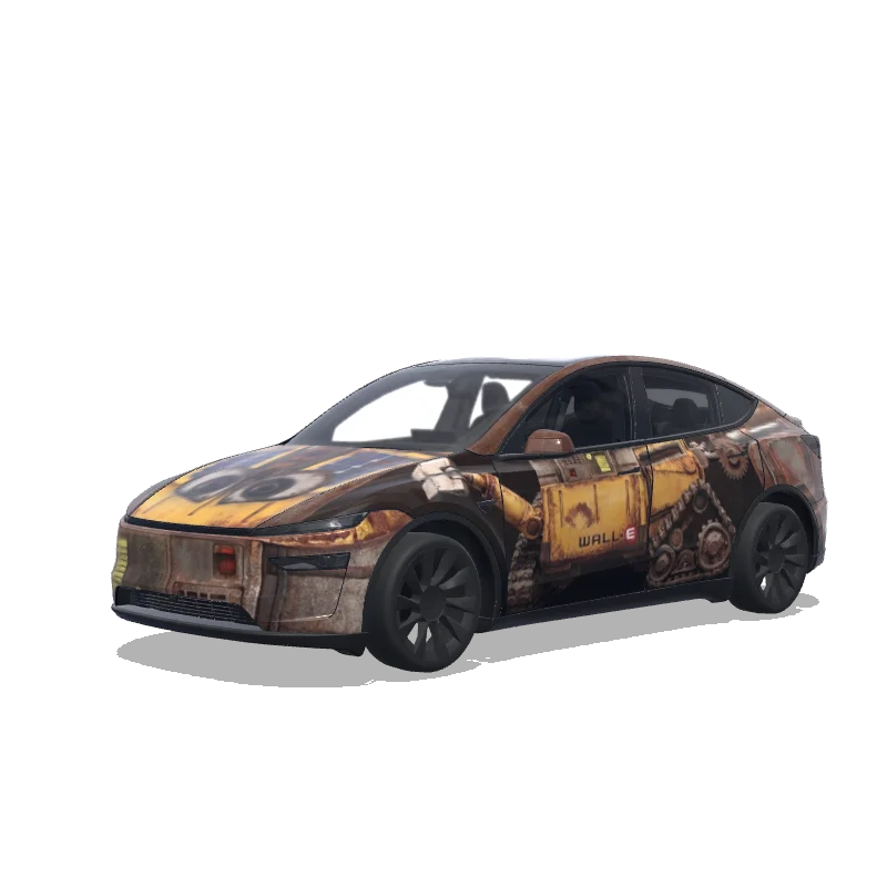 Tesla Model Y (2025+ Premium) custom wrap design