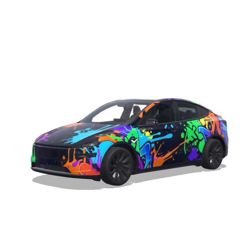 Tesla Model Y (2025+ Premium) 自定义涂装设计