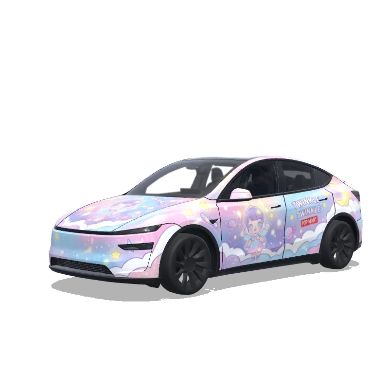 Twinkle Popmart - Tesla Model Y (2025+ Premium) wrap