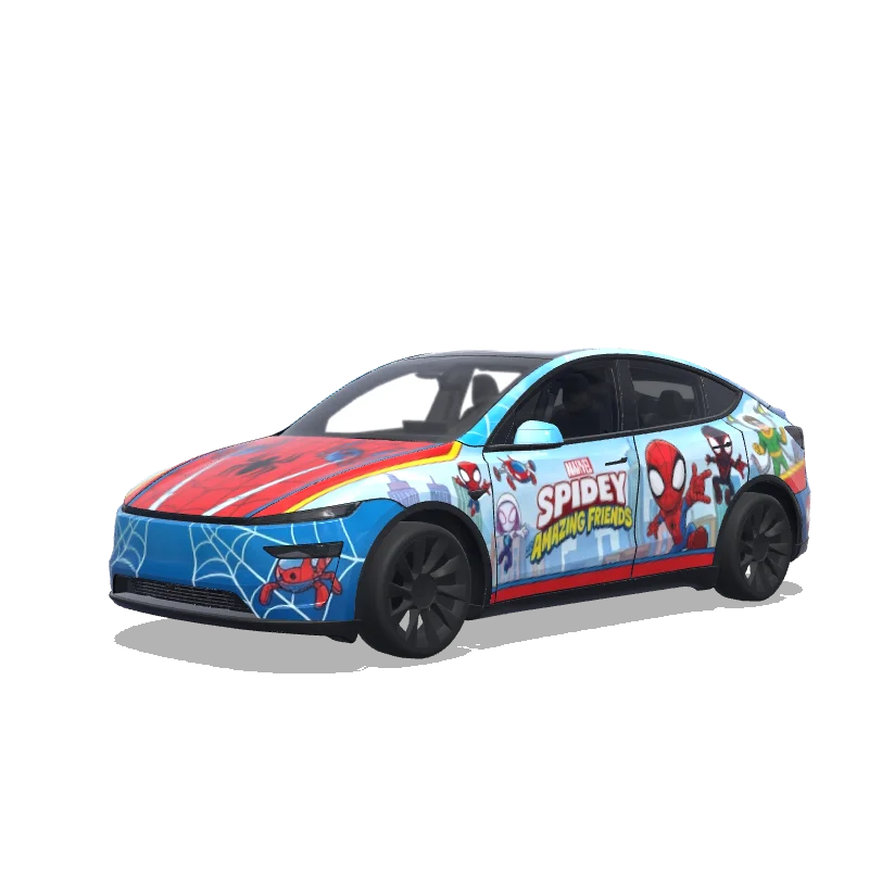 Tesla Model Y (2025+ Premium) custom wrap design