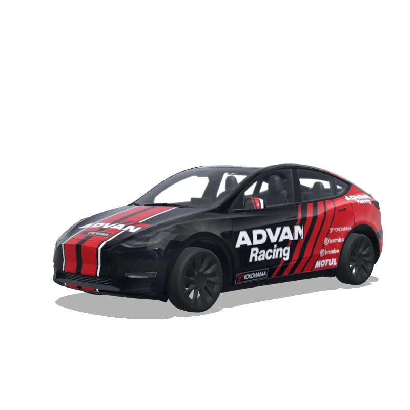 Tesla Model Y custom wrap design