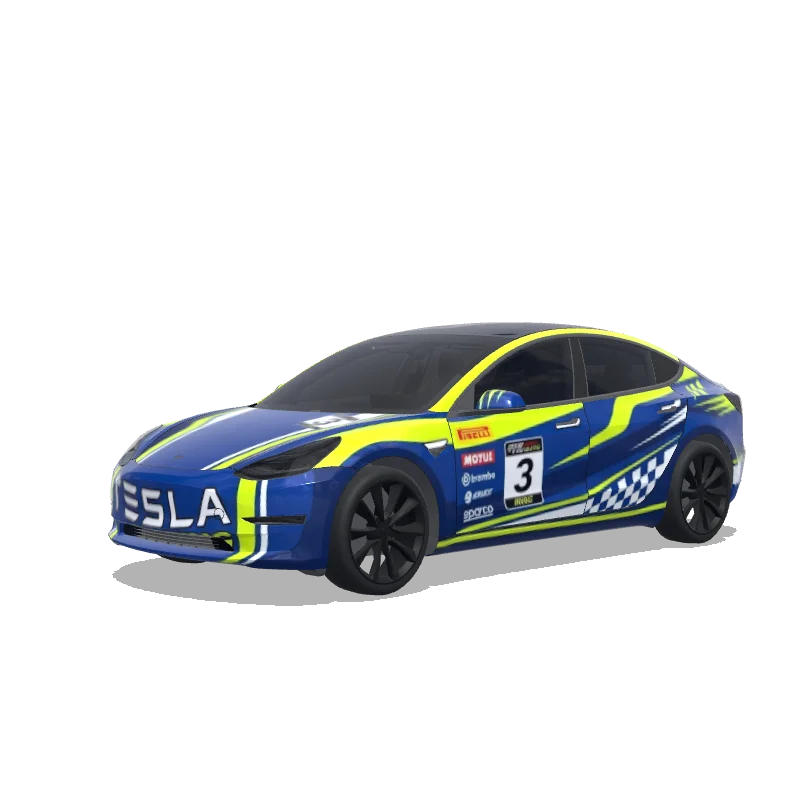 Tesla Model 3 custom wrap design