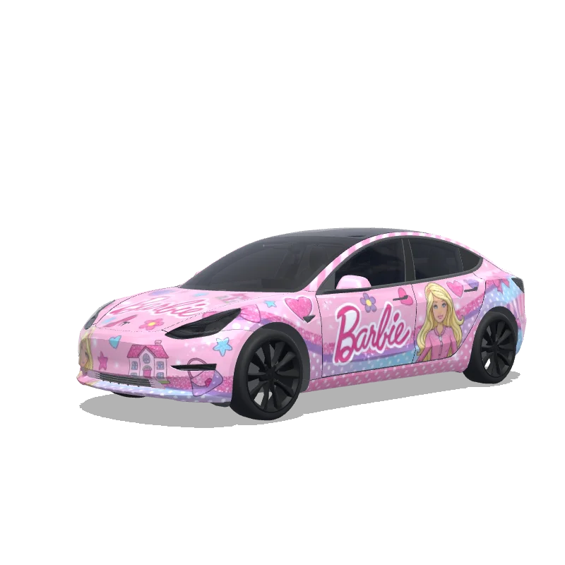 Tesla Model 3 custom wrap design