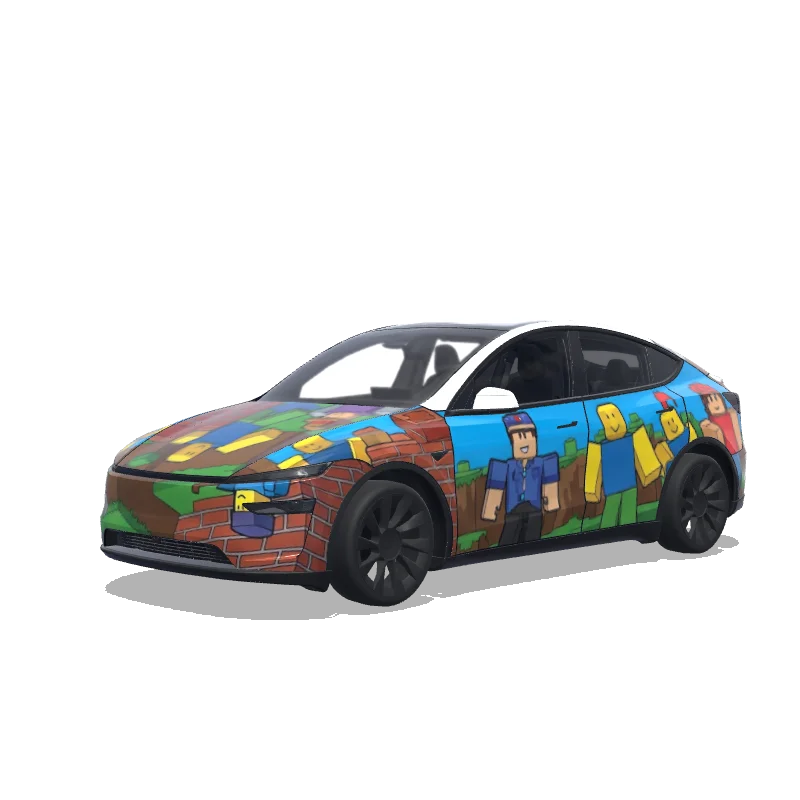 Diseño de wrap personalizado para Tesla Model Y (2025+ Premium)