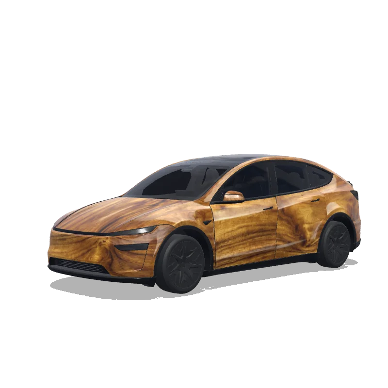 Tesla Model Y L custom wrap design