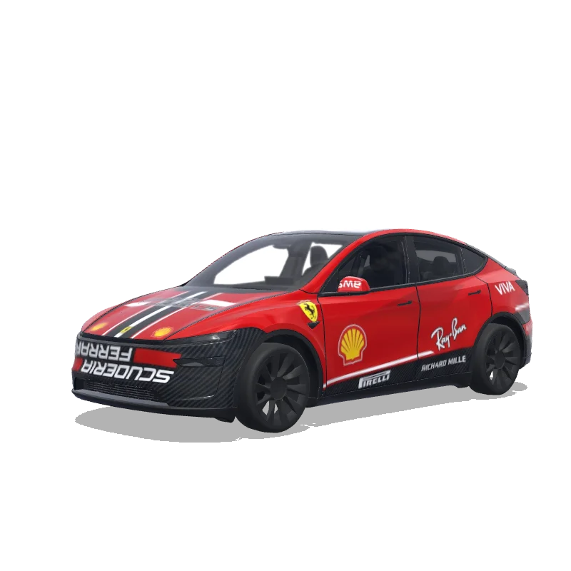 Tesla Model Y (2025+ Premium) custom wrap design
