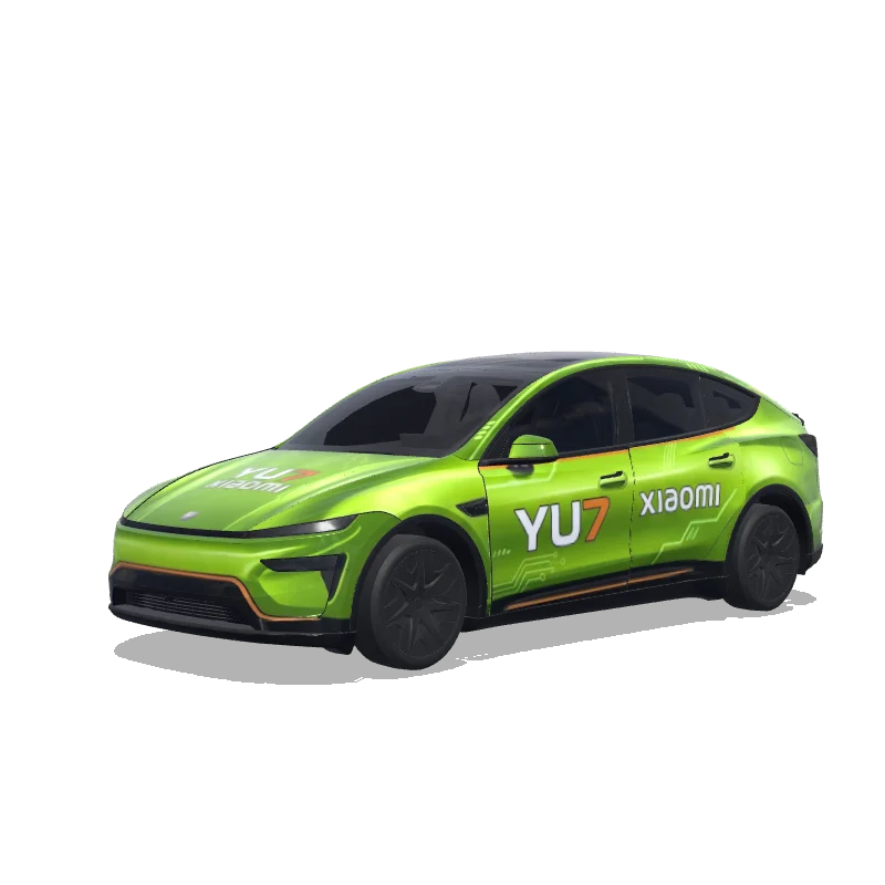 Tesla Model Y L custom wrap design