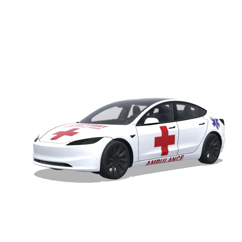 Tesla Model 3 (2024+ Standard/Premium) custom wrap design