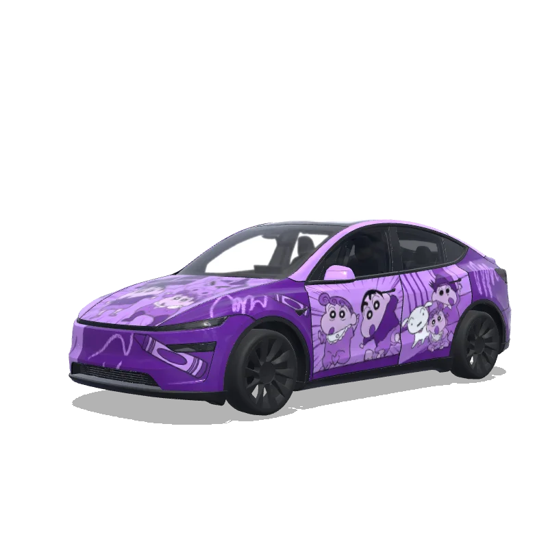 Diseño de wrap personalizado para Tesla Model Y (2025+ Premium)