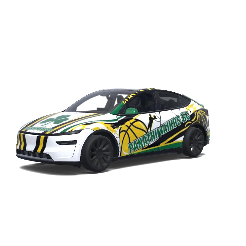 Tesla Model Y (2025+ Premium) custom wrap design