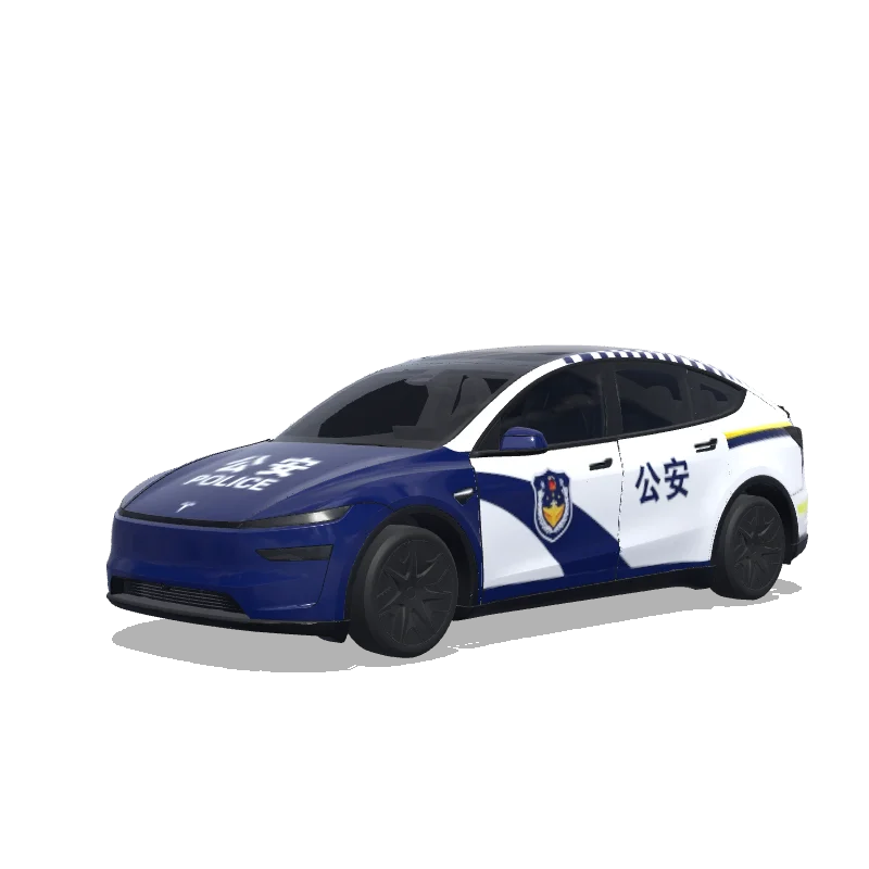 Tesla Model Y L custom wrap design
