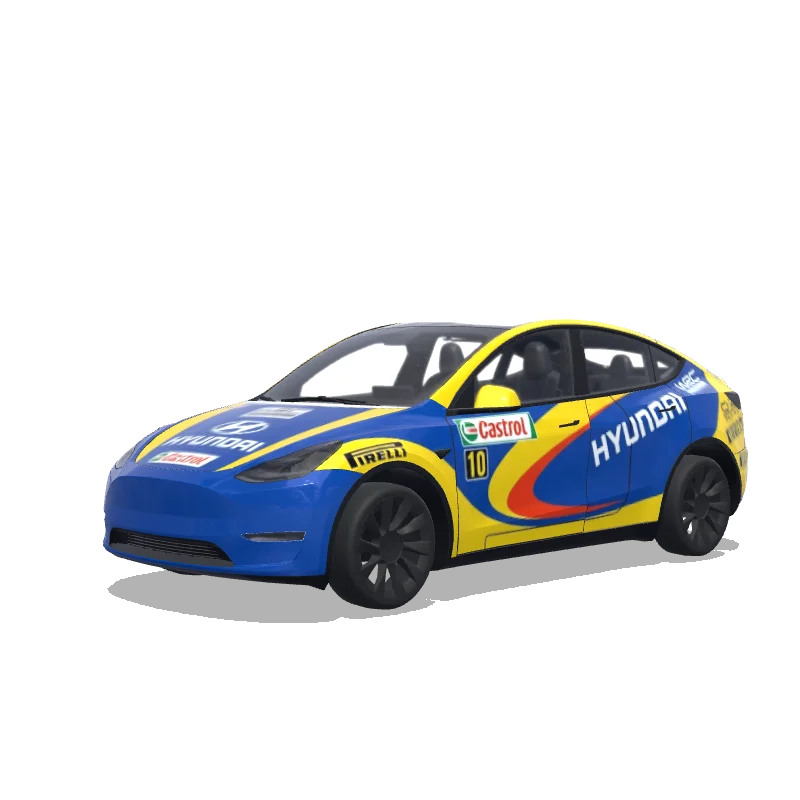 Tesla Model Y custom wrap design