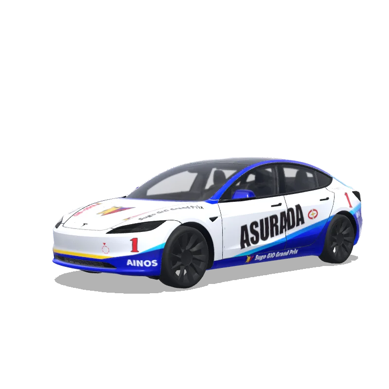 Asurada - Tesla Model 3 (2024+ Standard/Premium) wrap