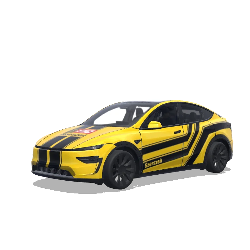 Tesla Model Y (2025+ Premium) custom wrap design