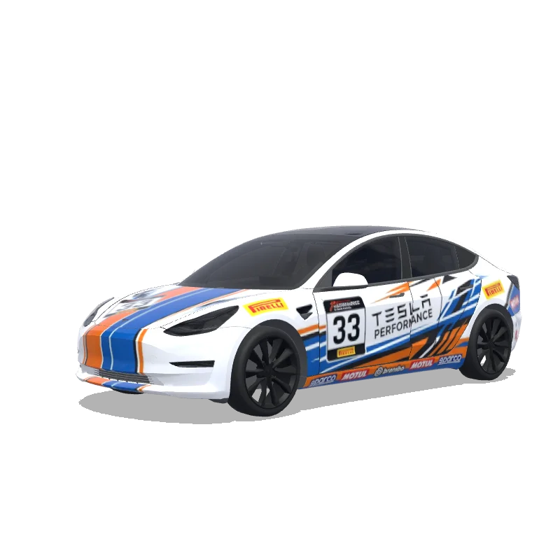 Tesla Model 3 custom wrap design