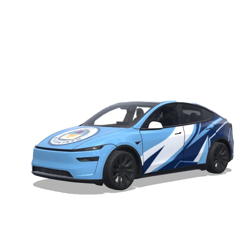Tesla Model Y (2025+ Premium) custom wrap design