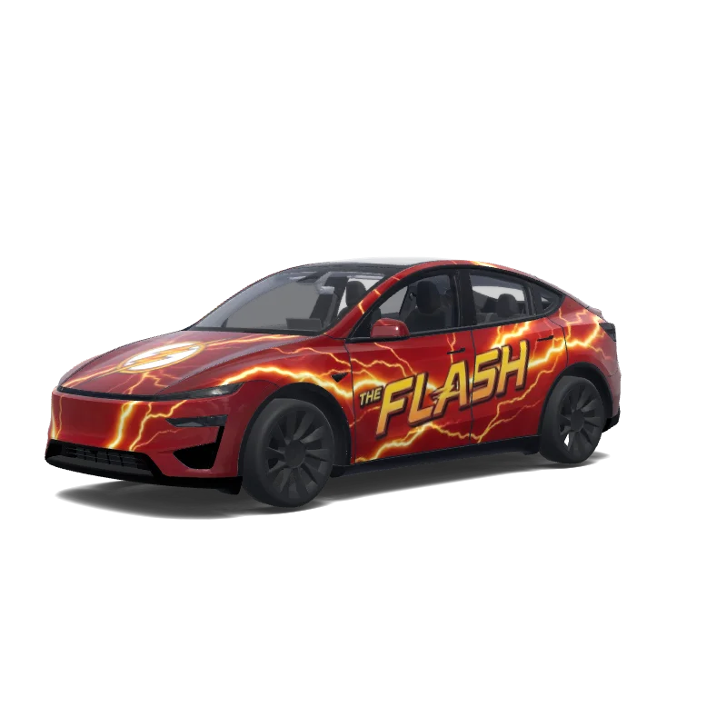 Tesla Model Y (2025+ Performance) custom wrap design