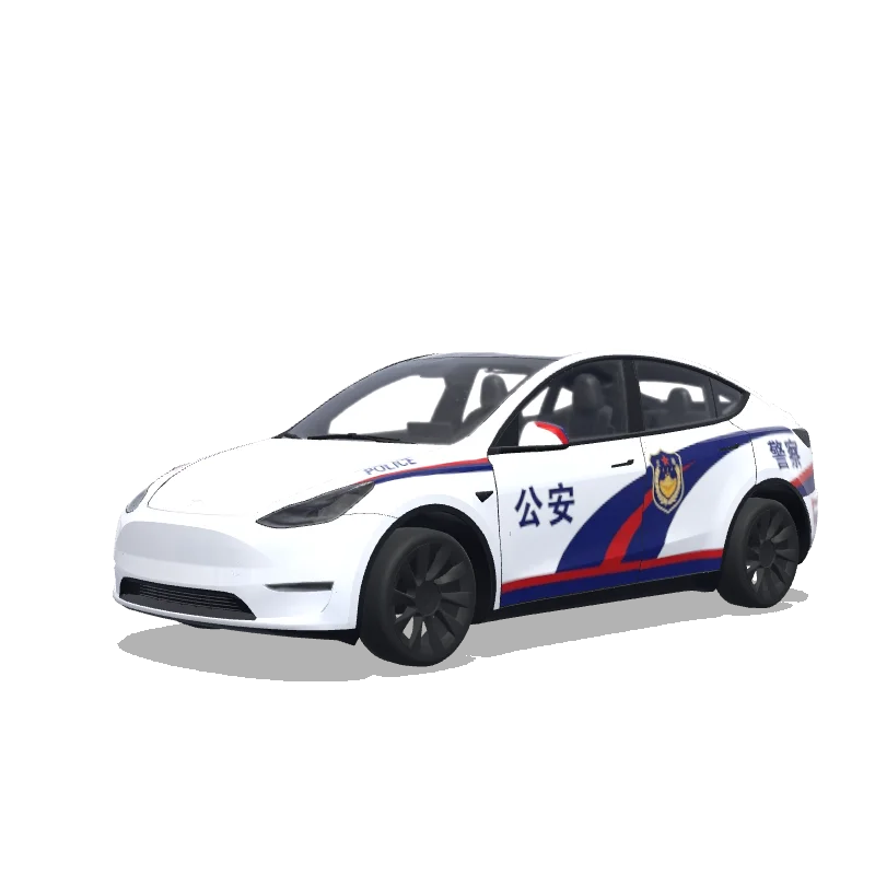 Tesla Model Y tilpasset wrap-design