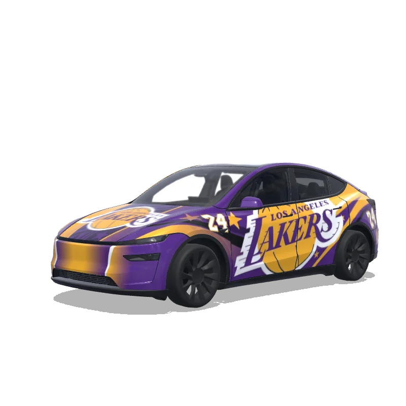 Tesla Model Y (2025+ Premium) custom wrap design