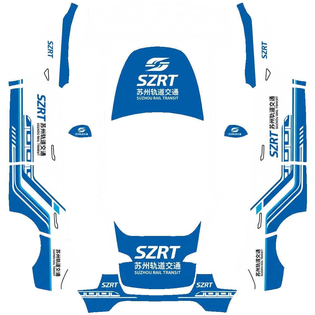 Model Y Wrap Design - flat wrap PNG for Model Y Paint Shop