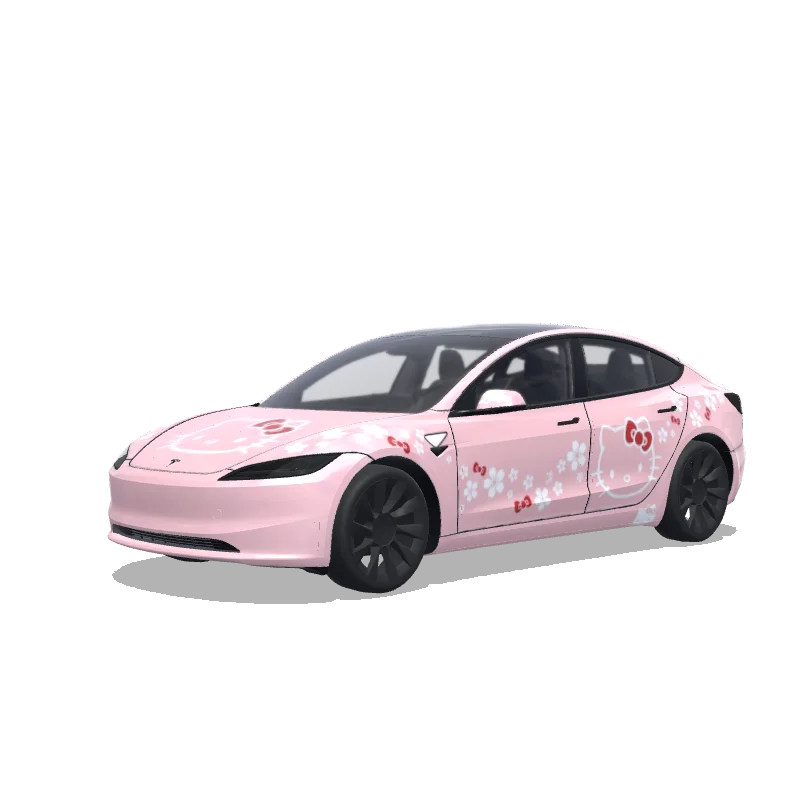 Individuelles Folierungsdesign für Tesla Model 3 (2024+ Standard/Premium)