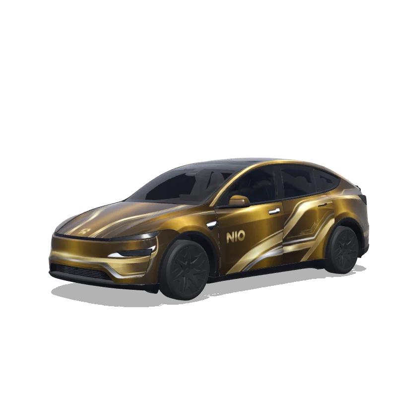 Tesla Model Y L custom wrap design