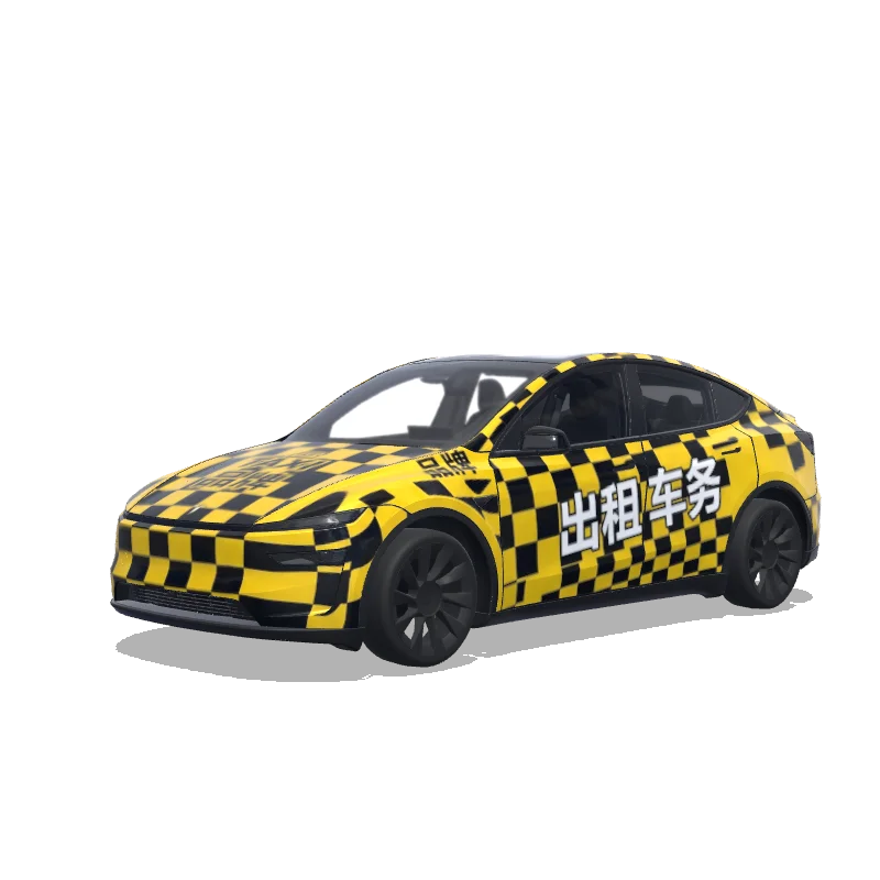 Tesla Model Y (2025+ Premium) custom wrap design