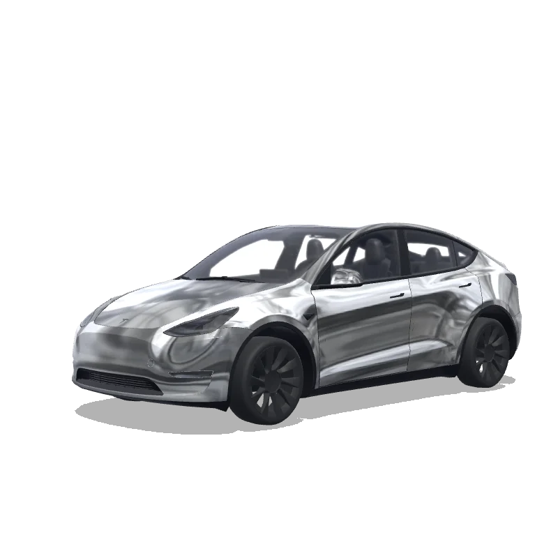 Tesla Model Y tilpasset wrap-design