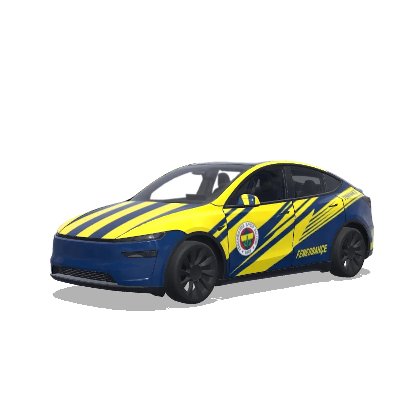 Tesla Model Y (2025+ Premium) custom wrap design