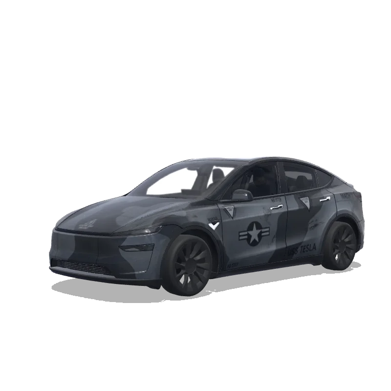 Tesla Model Y (2025+ Premium) custom wrap design