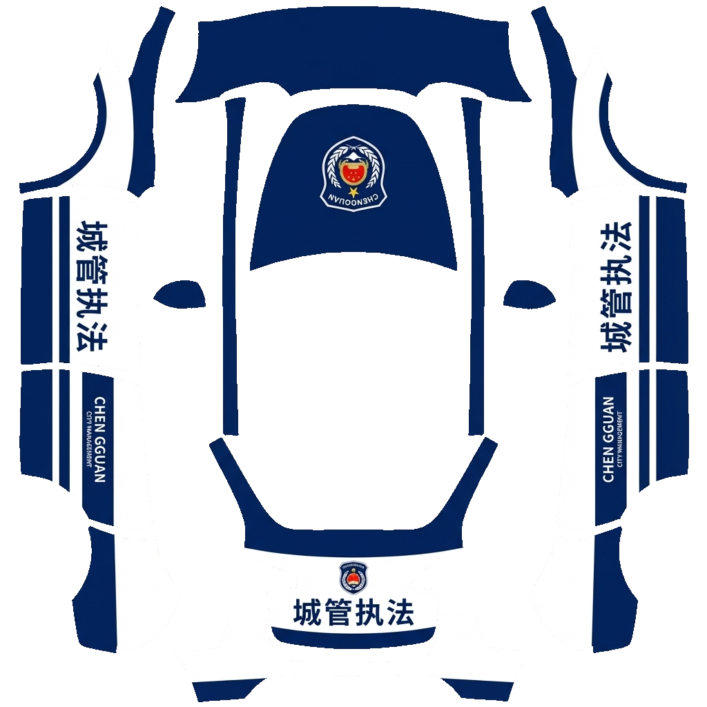 Diseño de vinilo para Model Y - flat wrap PNG for Model Y Paint Shop