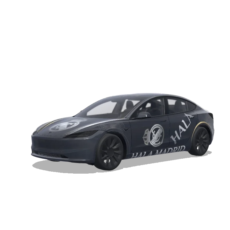 Tesla Model 3 (2024+ Standard/Premium) custom wrap design