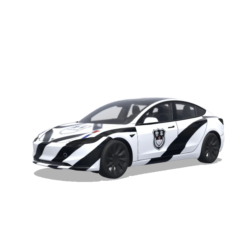 Tesla Model 3 (2024+ Standard/Premium) custom wrap design