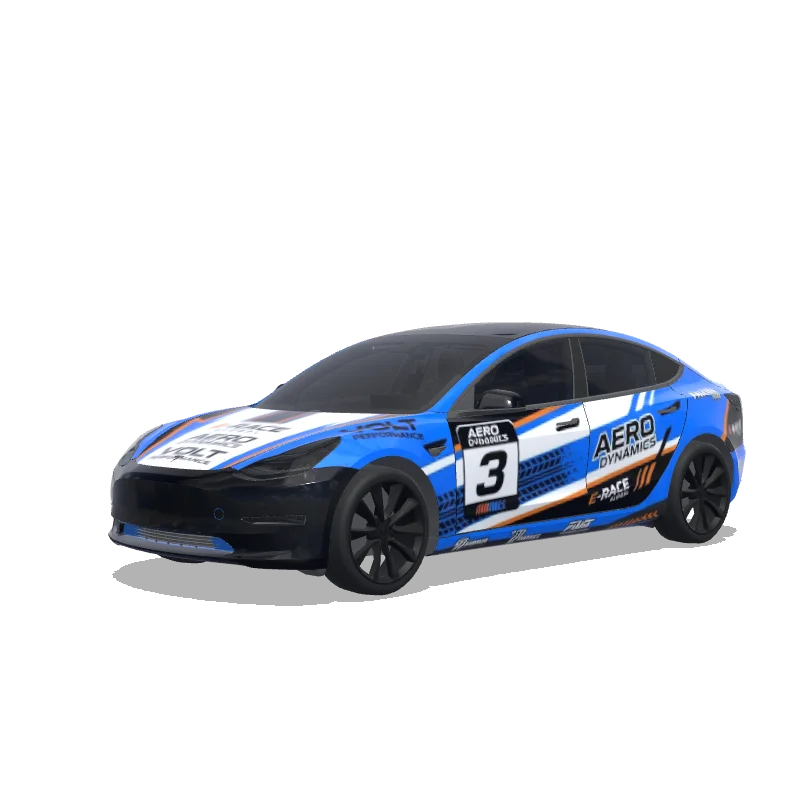 Tesla Model 3 custom wrap design