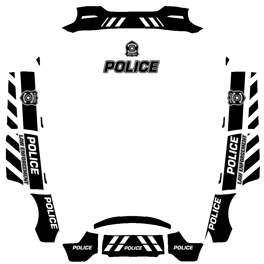 Model Y Wrap Design - flat wrap PNG for Model Y L Paint Shop