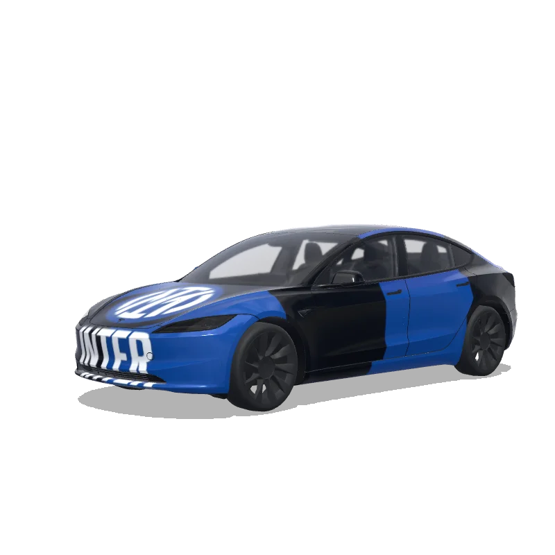 Inter - Tesla Model 3 (2024+ Standard/Premium) wrap