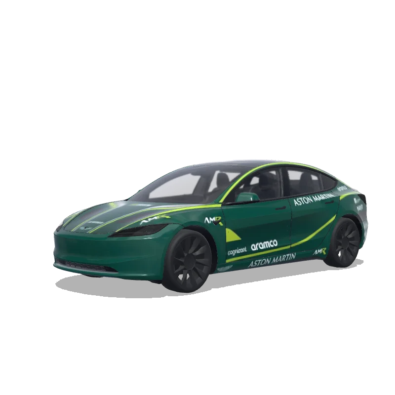 Tesla Model 3 (2024+ Standard/Premium) custom wrap design