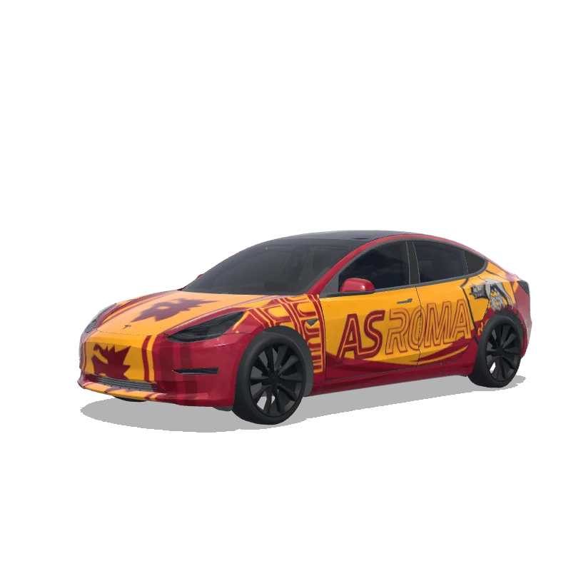 Tesla Model 3 custom wrap design