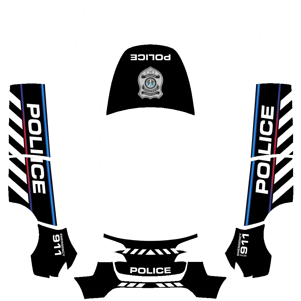 Diseño de vinilo para Model Y - flat wrap PNG for Model Y Paint Shop