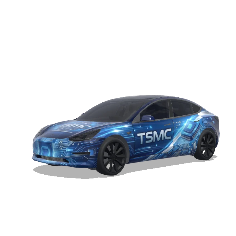Tesla Model 3 custom wrap design