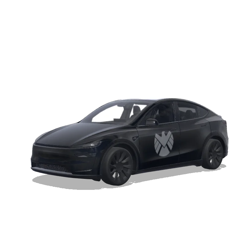 Tesla Model Y (2025+ Premium) custom wrap design