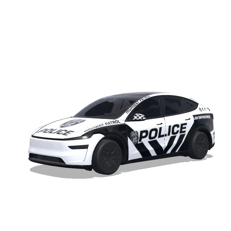Tesla Model Y L custom wrap design