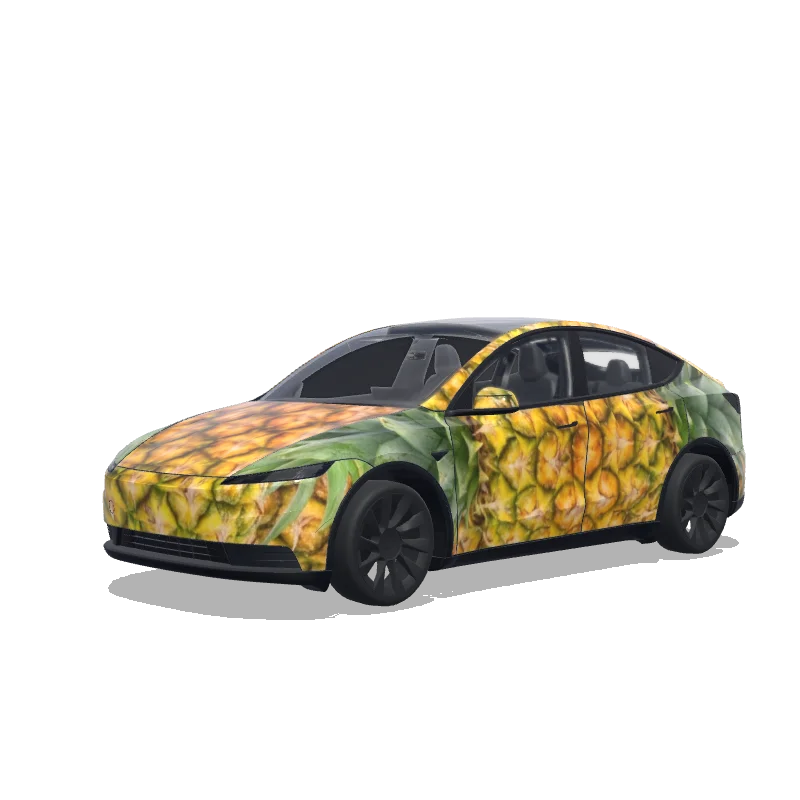 Tesla Model Y (2025+ Standard) custom wrap design