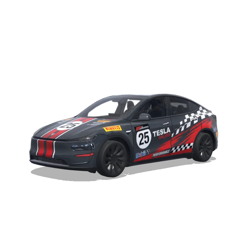 Tesla Model Y (2025+ Premium) custom wrap design