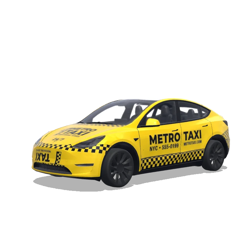Diseño de wrap personalizado para Tesla Model Y
