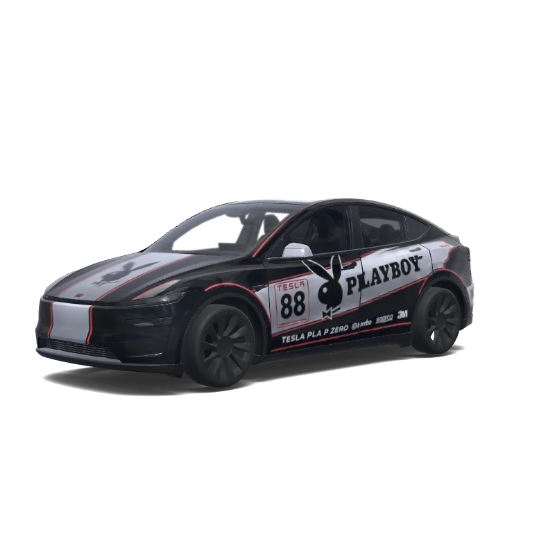 Tesla Model Y (2025+ Premium) custom wrap design