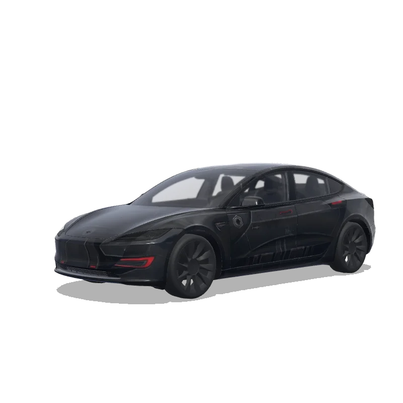 Individuelles Folierungsdesign für Tesla Model 3 (2024+ Standard/Premium)