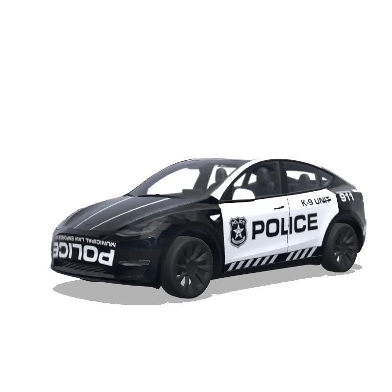 Tesla Model Y custom wrap design