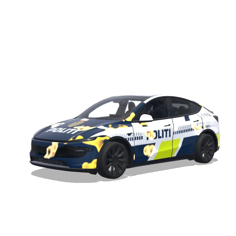 Tesla Model Y (2025+ Premium) custom wrap design